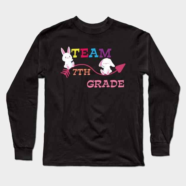 7th grade team back to school Long Sleeve T-Shirt by youki